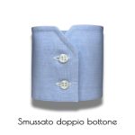 Almigra camiceria polsino smussato doppio bottone